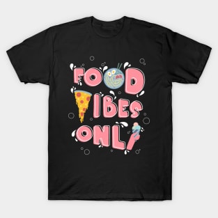 Food Lovers Illustration T-Shirt